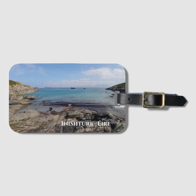 Inishturk Éire Luggage Tag Gepäckanhänger (Vorderseite (Horizontal))