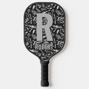 Initial ändern, Name hinzufügen, Autoteile für Mec Pickleball Schläger