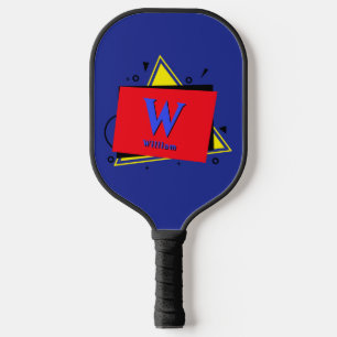 Initial ändern, Namensgeometrische Ebenen hinzufüg Pickleball Schläger