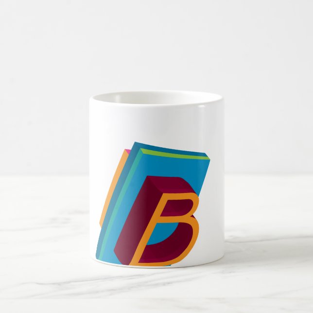 Initial B Kaffeetasse (Mittel)