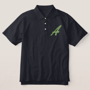 Initial bestickte Letter A Monogram