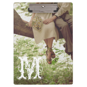 Initial-Clip-Board der Vintag-Romance-Liebe Klemmbrett