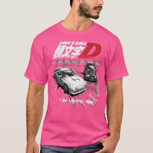 Initial D - Mountain Drift Racing Tandem Evo III V T-Shirt