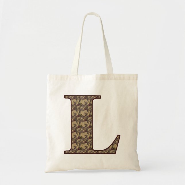 Initial-L-Elegant Tragetasche (Vorne)