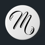 Initial Letter Monogram Modern Button<br><div class="desc">Schaltfläche "Initial Letter Monogram Modern"</div>