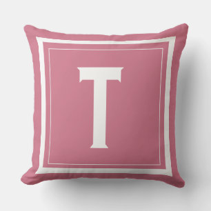 Initial Letter Pillow (Initial Letter Pillow) für Kissen