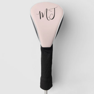 Initial Modern Blush Golf Head Cover Headcover