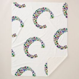 Initial Monogram Letter C Trendy Sherpadecke