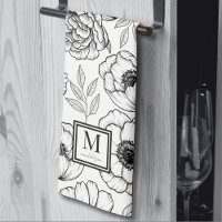 Initial-Monogramm für ein elegantes Muster