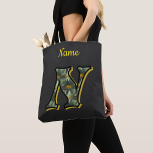 Initial N Tote Bag Tasche
