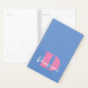 Initial + Name Personalisiert - Einfach anpassen - Planer