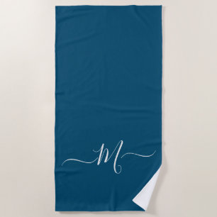 Initial Strandtuch