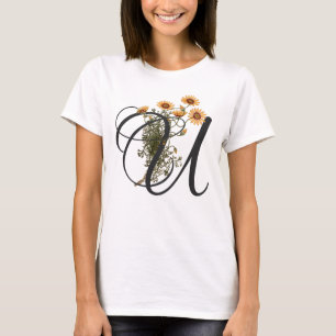 Initial U, Vintag Ursinia T - Shirt