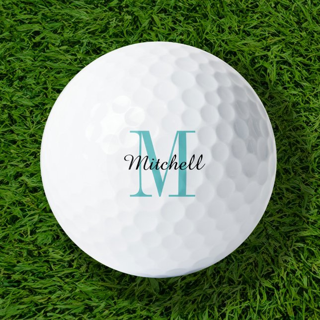 Initial und Name Personalisiert Golfball (Von Creator hochgeladen)