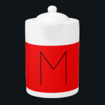 Initialbrief Mit Monogramm Modernes Minimalistisch<br><div class="desc">Eine extrem ästhetische und bemerkenswerte Anfangsphase zeichnet sich durch einen roten Hintergrund aus. Sie können die Informationen auf der Vorlage mit Ihren persönlichen Daten mit einfachen und nützlichen Bearbeitungs-Tools ändern. So haben Sie ein Produkt,  das völlig einzigartig für Sie ist.</div>