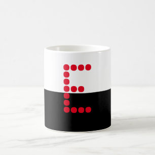 Initiale Kaffeetasse