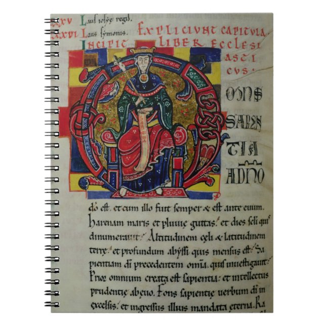 Initiale "O" Frau 2 fol.8 Historiated eine Feige Notizblock (Vorderseite)
