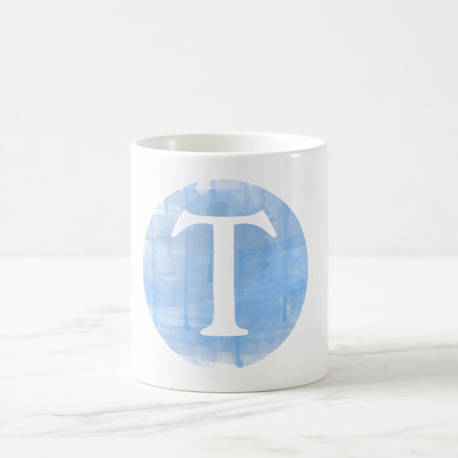 Initiale Tasse des benutzerdefinierten Aquarellfar (Mittel)