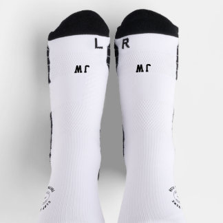 Initialen des Football Club Name Logo Player Socken