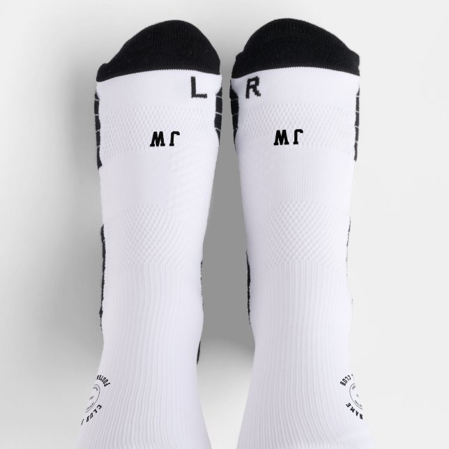Initialen des Football Club Name Logo Player Socken (Oben)