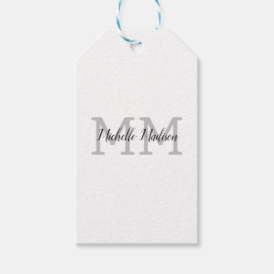 Initialen mit Monogramm moderner Handschriftenname Geschenkanhänger