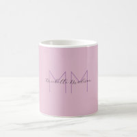 Initialen mit Monogramm moderner Handschriftenname