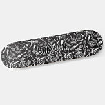 Initialen von Namen hinzufügen, Autoteile von schw Skateboard<br><div class="desc">Fügen Sie einen beliebigen Namen oder Initialen,  die Sie auf diesem tollen Design gewollt - In meinem Shop finden Sie viele personalisierte Skateboarddesigns und Skateboard T - Shirt,  Hoodies,  Backpacks,  Blankets und mehr.</div>