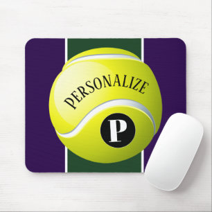 Initiales Monogramm für den benutzerdefinierten Te Mousepad