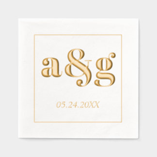 Initiales or mariage de typographie gras