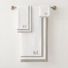 Initiales personnalisées Monogrammes - Ensemble de