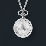 Initialmonogramm Marmormor Armbanduhr<br><div class="desc">Marmoreffekt erste monogramm personalisierte Gestaltung. Ideal für Geburtstag, Weihnachten, Abschluss, Hochzeit oder jede Feier.</div>