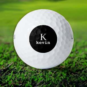 Initialname personalisiert golfball