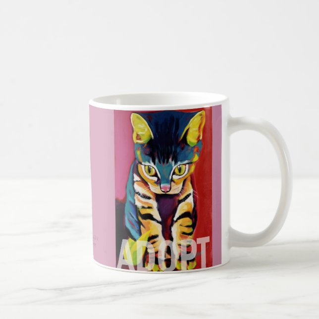 Injectez ADOPTENT la tasse par des brûlures de Ron (Droite)
