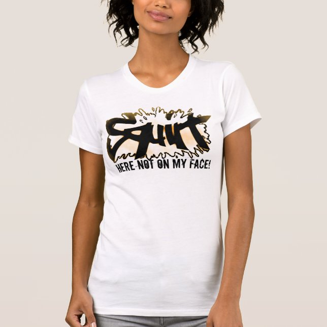 Injectez ici pas sur le T-shirt de ma femme drôle (Devant)