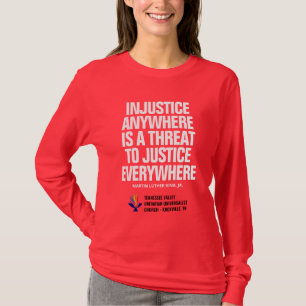 Injustiz / Justiz grün T-Shirt