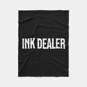 Ink Dealer Addict Tattoo Funny Tattooed Mama Tatto Fleecedecke