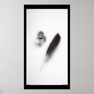 Ink & Feather Poster