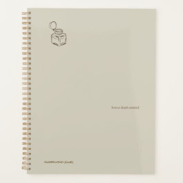 Ink pot- Forgotten Archive- Minimalist Planner Planer