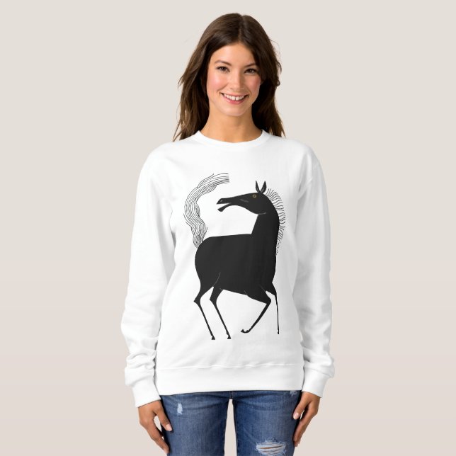 Ink Talking Fantasy V01 HORSE Sweatshirt (Vorne ganz)