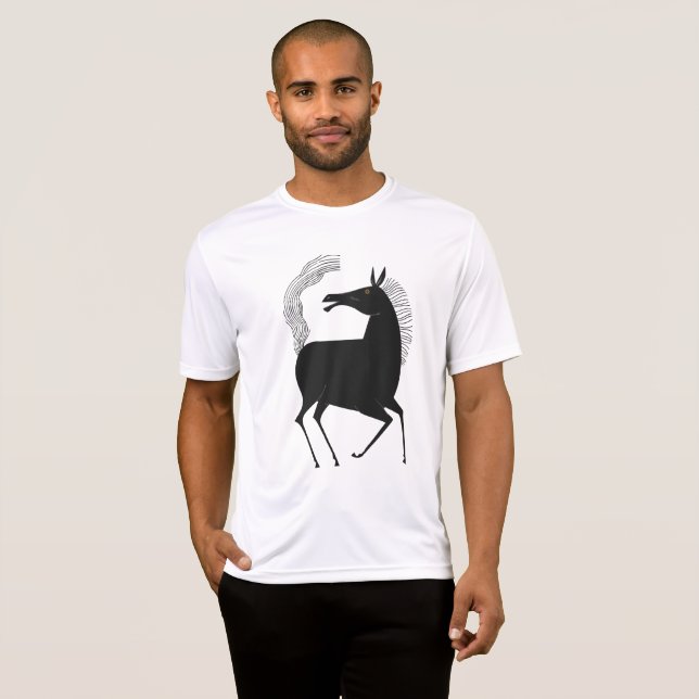 Ink Talking Fantasy V01 HORSE T-Shirt (Vorne ganz)