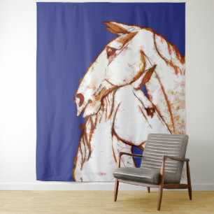 Ink Talking Fantasy V07 HORSE V02 Wandteppich