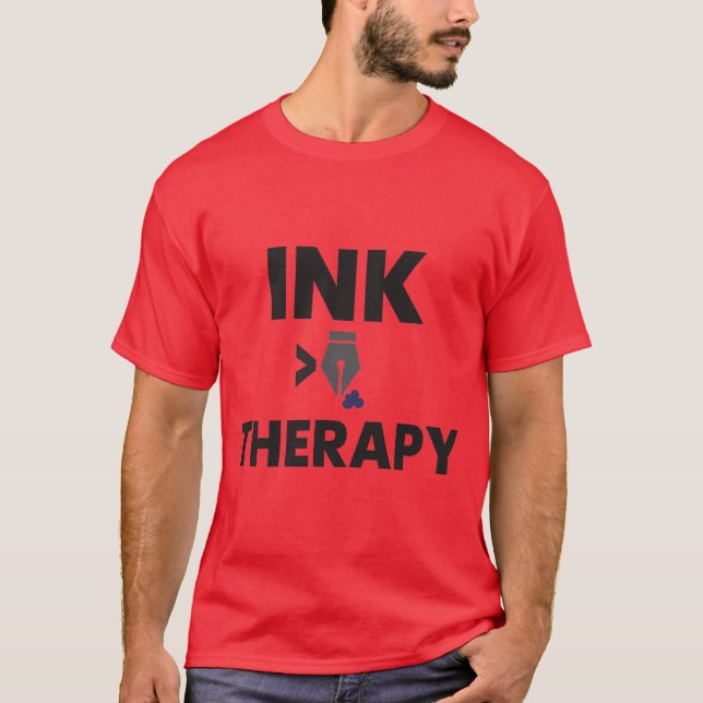 INK THERAPIE - Tattoo-Enthusiast-T - Shirt (Vorderseite)