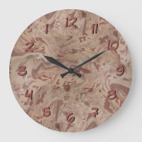 Inka Design Backwards Horloge abstraite Vase