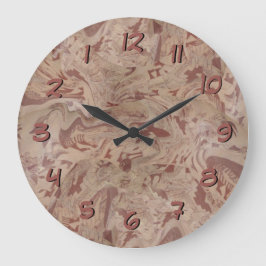 Inka Design Backwards Uhr Abstrakte Vase