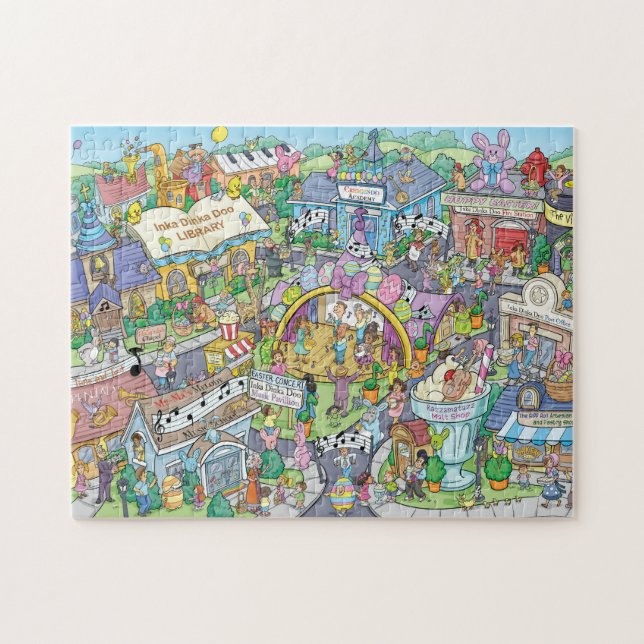 Inka Dinka Doo Town Osterfeier (Horizontal)