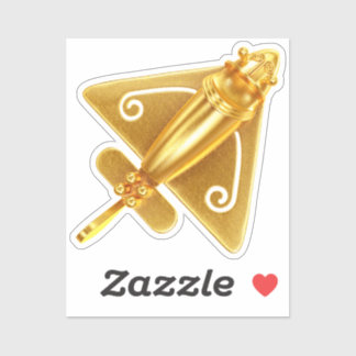 Inka-Flugzeug Aufkleber