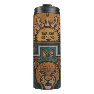 Inka-Kunst Thermosbecher