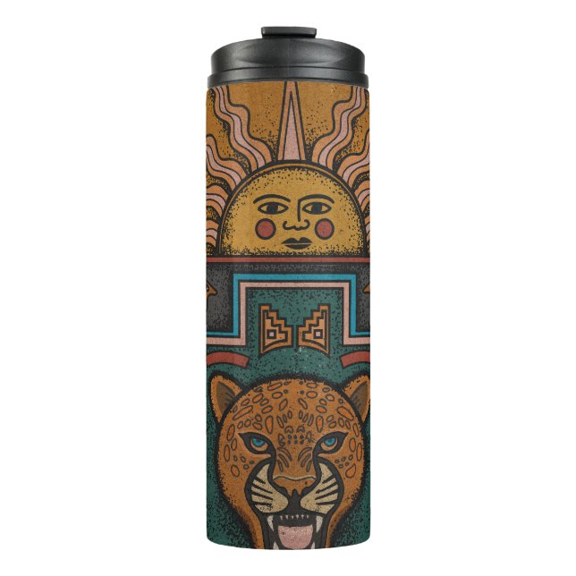 Inka-Kunst Thermosbecher (Vorderseite)