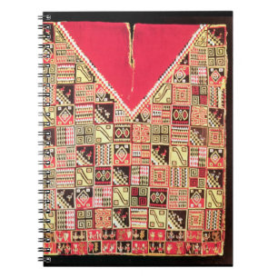 Inka "Poncho", Bolivien, c.1500 (Wollen) Notizblock