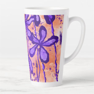 Inkalte Blume Milchtasse